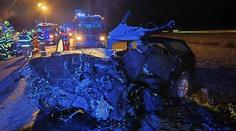 Tragédie u Brezna: Rodina spěchala na pohotovost, nehodu přežil jen 7letý hoch
