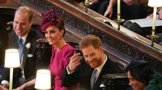 Vdávala se Evženie. Ale všichni sledovali hlavně Meghan a Kate!
