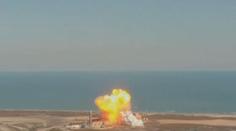Zkušební raketa pro dopravu lidí na Mars při přistání opět vybuchla