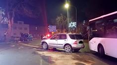 Opilý řidič způsobil hromadnou nehodu. Vezl malé děti, nadýchal tři promile
