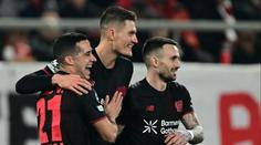 Parádní Schickova show! Dvěma góly v Lize mistrů sestřelil Olympiakos