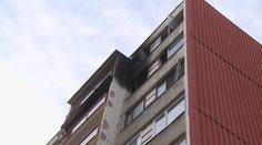 Ve vybydleném paneláku v Litvínově hořely dva byty