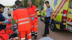 Boj o život na Brněnské přehradě! Tonoucí muž je v kritickém stavu