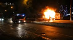 Záhada hořících autobusů objasněna! Hasiči znají příčinu