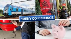 ZMĚNY OD PROSINCE: Dražší jízdenky i bič na nepoctivé řidiče