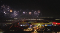 Epická dronová show k otevření největšího muzea světa. Obrazy připomněly historii Egypta