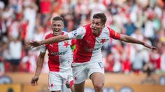 Slavia vyhrála v Budějovicích a je první, Plzeň přišla o výhru v poslední minutě