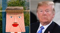 Slovinsko "zdobí" další socha Trumpů! Nyní je předlohou Donald