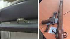 Na policejní služebnu někdo položil funkční granát!