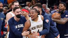 Pelicans vyhráli nevídaným košem přes celé hřiště, bodoval i Satoranský