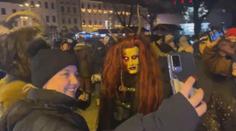 Průvod krampusáků v Jihlavě: Syna čertice měli zbít místní výrostci