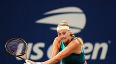 Kvitová a Muchová postupují bez ztráty setu. Lehečka se s US Open loučí