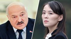 Kimova sestra ponížila Lukašenka. Nikam jsme ho nepozvali, vysmála se mu