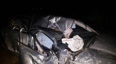 Řidič usnul na D11, auto vyletělo z dálnice 80 metrů daleko! VIDEO