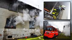 Při požáru v Ostravě uhořel senior, další lidé se nadýchali kouře