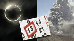 Pátek 13.: Probudila se sopka a za týden přijde zatmění! VIDEO