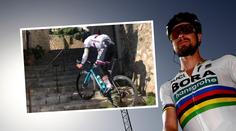 Sagan chtěl ošulit trénink. Místo toho se ale pořádně zapotil! VIDEO