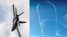 Na obloze se objevil obří penis. Piloti nás uráží, rozčilují se místní