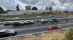 Nehody komplikovaly provoz na D1. Na Přerovsku zemřel motorkář
