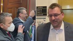 Poslanci přišli do Sněmovny bez roušky, zavolali na ně ochranku