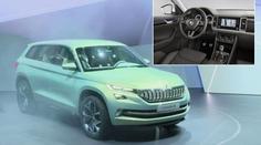Takhle bude vypadat uvnitř! Škoda odhalila interiér Kodiaqa