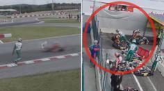 Rvačka na mistrovství světa motokár: Na soupeře hodil spojler, pak ho zmlátil!