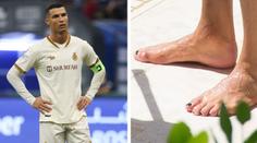 Proč si Ronaldo lakuje nehty na černo? Důvod je praktický