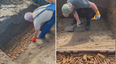 V Plané na letišti zasahovali pyrotechnici. Dělníci objevili munici s bílým fosforem