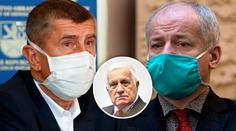 Klaus kritizuje Babiše a Prymulu. Sepsal čtyři body, s čím nesouhlasí