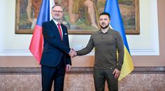 Fiala slíbil Zelenskému další pomoc. Podpoří přijetí Ukrajiny do EU a NATO