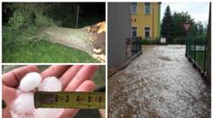 Silné bouřky pustošily Česko, experti už varují před dalšími!