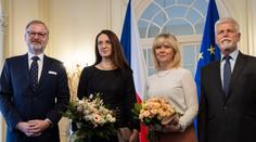 Pavel s Fialou se setkali u novoročního oběda. Doprovodily je jejich manželky