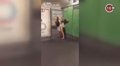 SEX NA VEŘEJNOSTI: Páreček si to rozdával na perónu v metru
