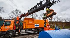 Tragédie v Havířově. Ženu spící v kontejneru rozmačkal popelářský vůz