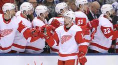 Vrána asistoval a pomohl Capitals, Hronek se trefil za Detroit
