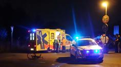 Cyklista ukázal rukou doleva a odbočil. Srazil ho autobus