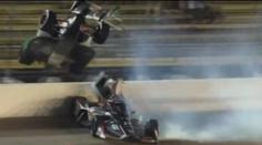 Borec na konec! Děsivá srážka v IndyCar měla šťastný konec