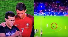 Kde je ochranka? Fanda si v klidu doběhl pro selfie s Ronaldem!
