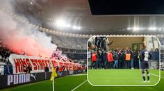 Ultras Bordeaux vlétli na hřiště a přerušili zápas, pak řádili hráči