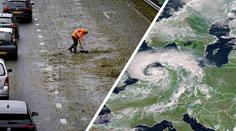 Mohutná bouře Poly postupuje Evropou. Nechává za sebou spoušť