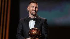 Je to oficiální. Messi vyhrál osmý Zlatý míč. Nejlepší mladík je Bellingham