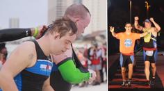 Pravý ironman! Nikic jako první muž s Downovým syndromem zvládl triatlon 