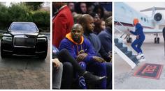 Mayweather ukázal běžný den: Na NBA tryskáčem a luxusním autem