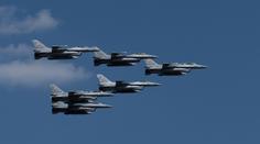 Polské stíhačky v pohotovosti. Nedaleko hranic explodoval dron