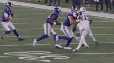 Ostudná chyba rozhodčích v NFL. Potrestali faulovaného hráče