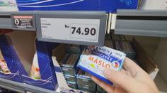 Máslo je drahé i u našich sousedů. Nákupem za hranicemi moc neušetříte