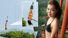 ŽHAVÉ VIDEO: Modelka skočila bungee jumping úplně nahá!