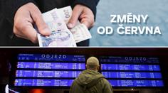 ZMĚNY OD ČERVNA: Víc peněz pro lidi v exekuci a jiné jízdní řády
