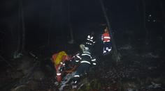 Muž se v pražském Šáreckém údolí zřítil ze svahu, záchranná akce trvala dvě a půl hodiny