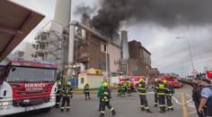 V pražských Malešicích hořela spalovna odpadu, škoda jde do stovek milionů